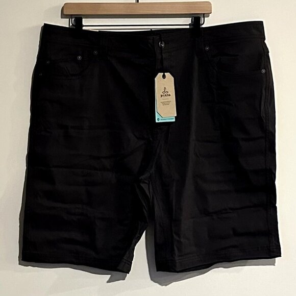 NWT Prana Men's Brion 11 inch Short in Charcoal - Size 42 - Picture 2 of 9